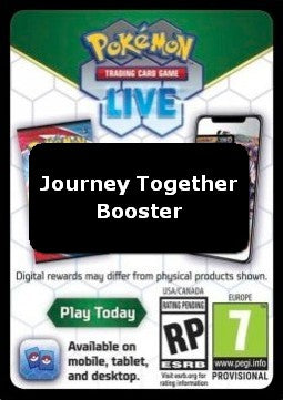 Live Code Card (Booster) - Journey Together: Additionals (Online Code Card)
