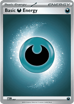 Basic Darkness Energy - Mega Evolution Energies (Common) [MEE-007]