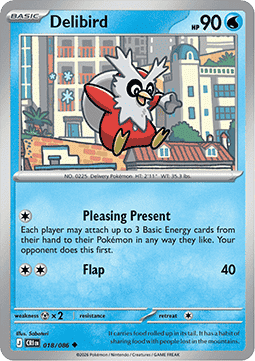 Delibird - Chaos Rising (Uncommon) [CRI-018]