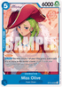 Miss Olive (OP16-050)