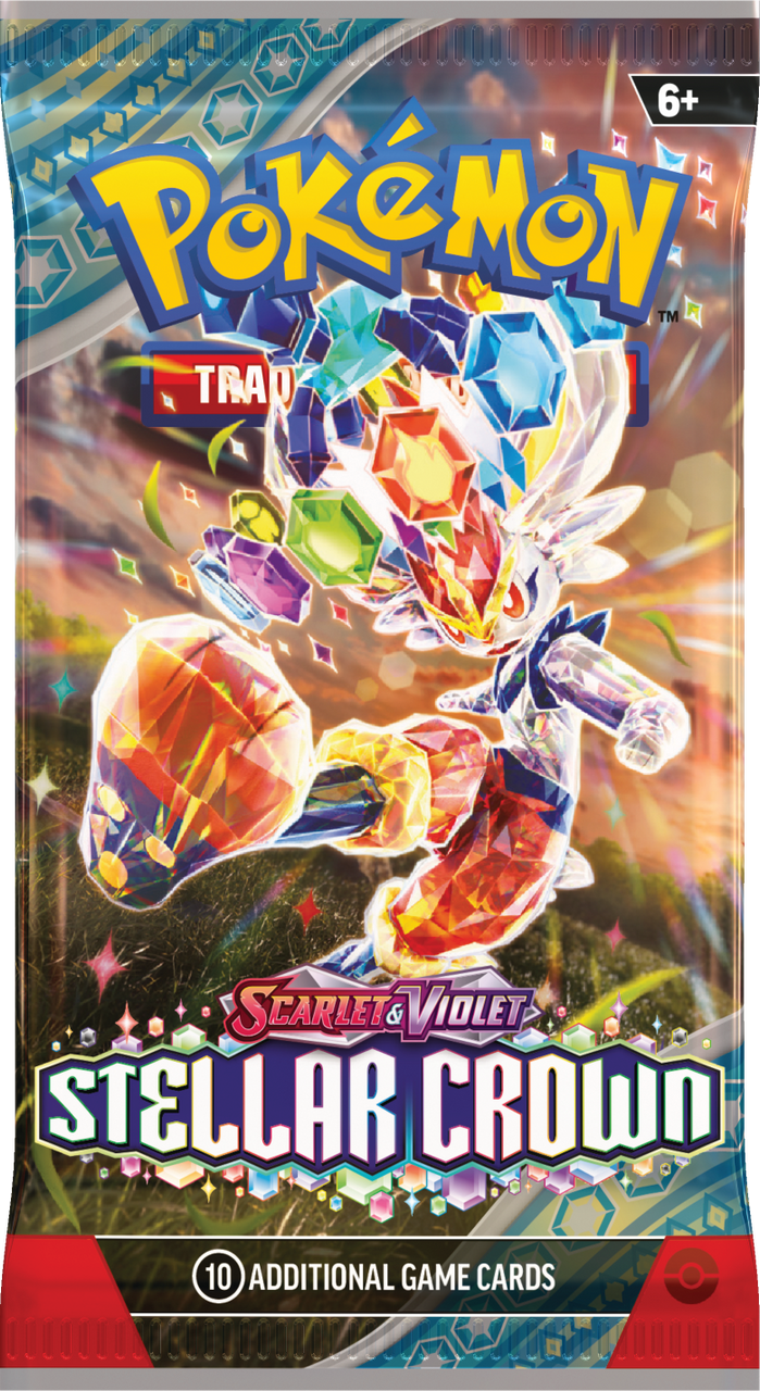 Pokémon Scarlet and Violet Stellar Crown Booster Pack