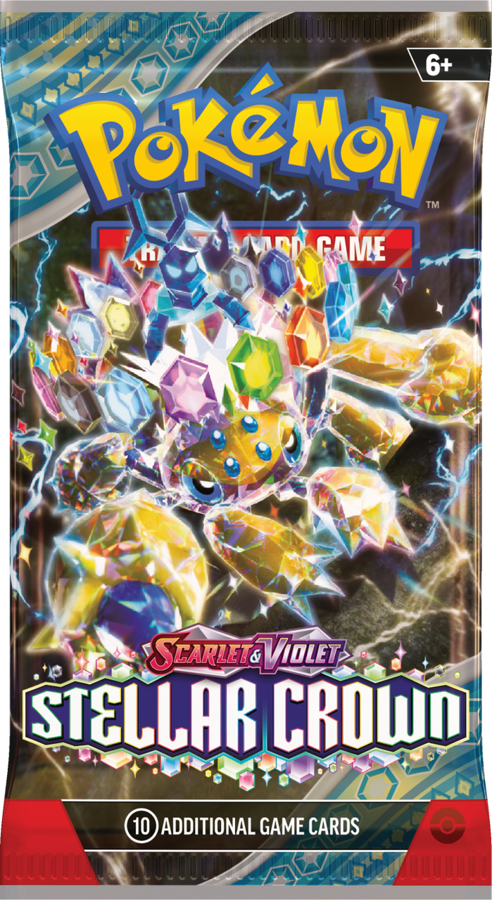 Pokémon Scarlet and Violet Stellar Crown Booster Pack